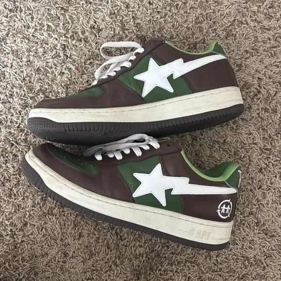 Bape × Japanese Brand
2ful teach peace bapesta custom (seen on chief keef) - Picture 1 of 8